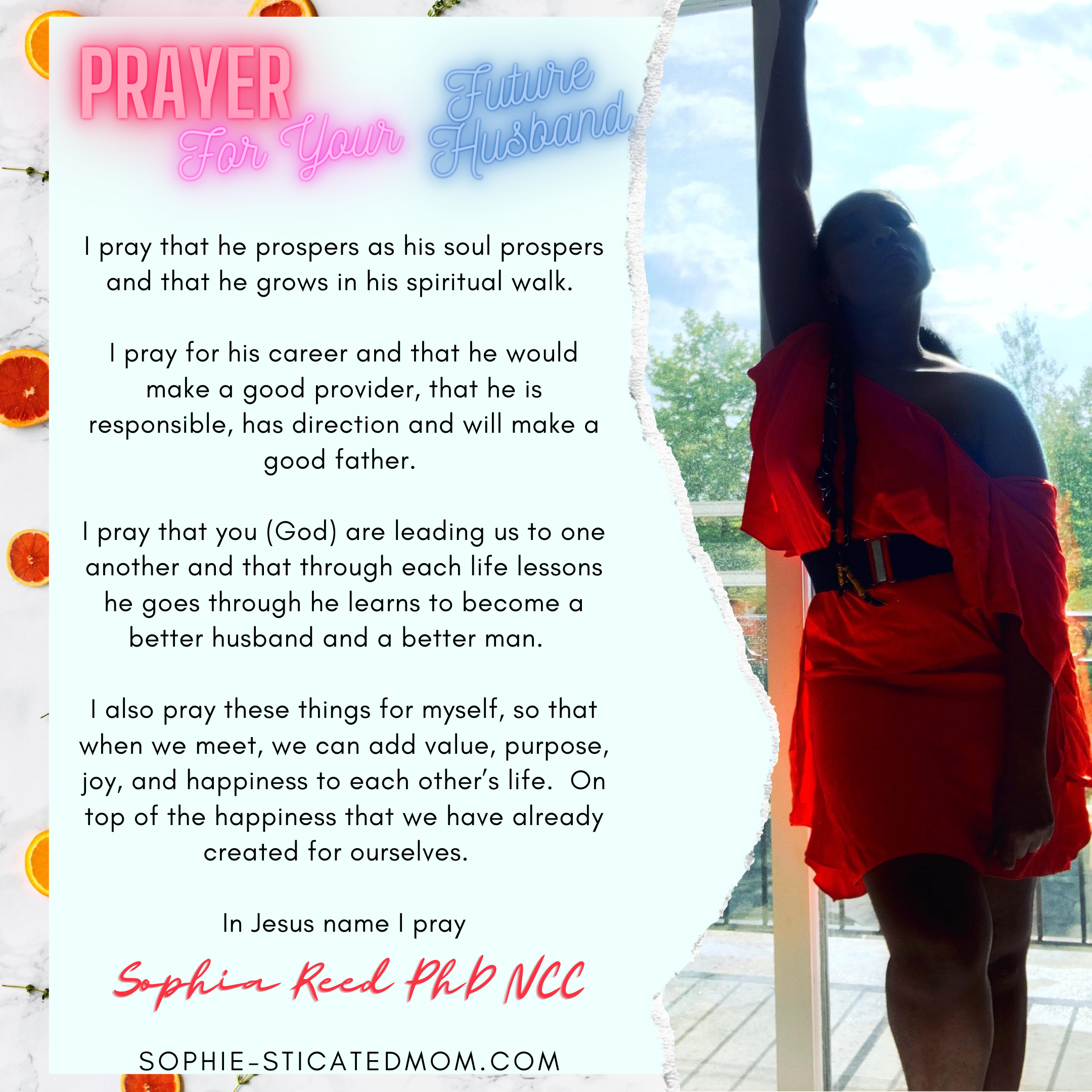 prayer for your future husband - Sophie-sticatedmom