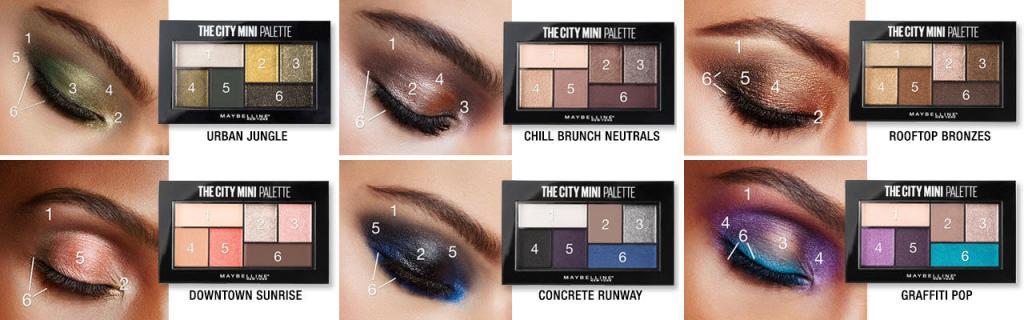 The Ultimate Maybelline City Mini Palettes Review