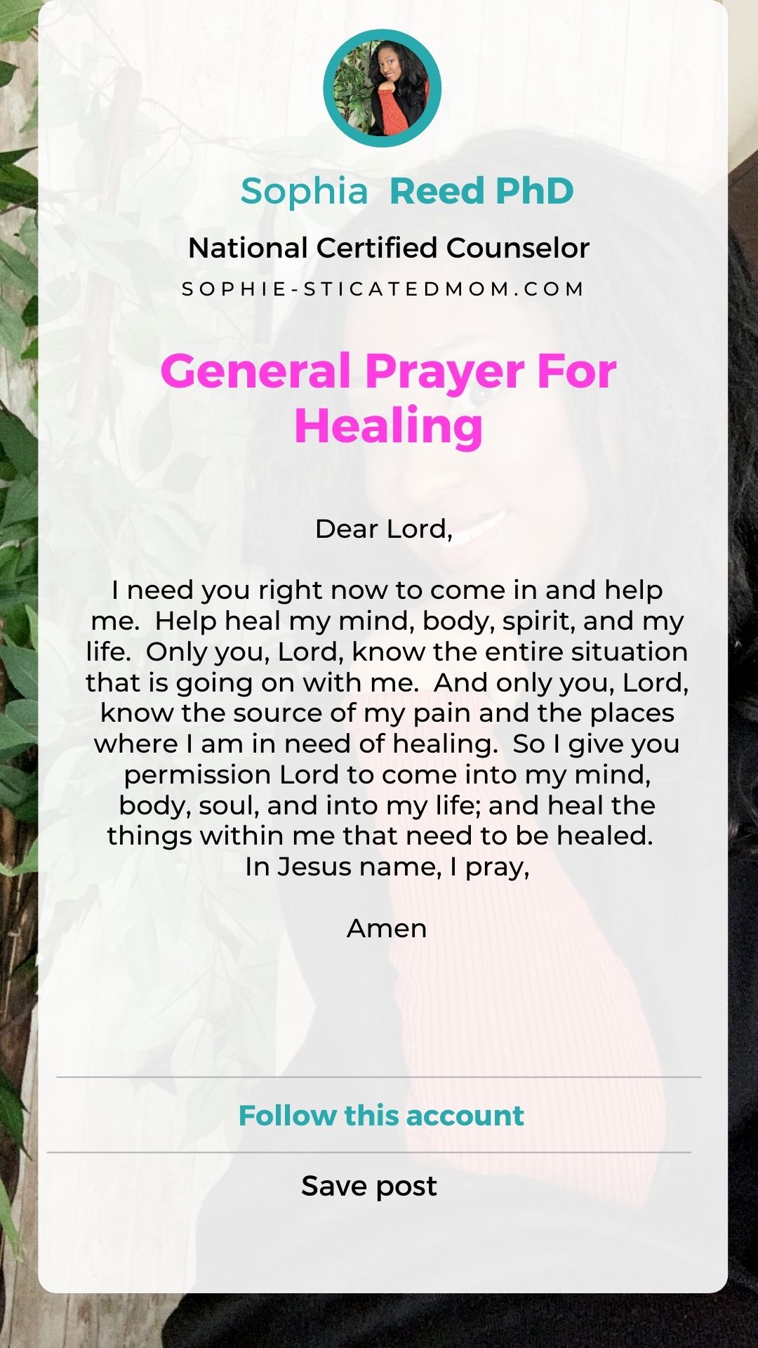 A Prayer For  Healing prayers for healing 